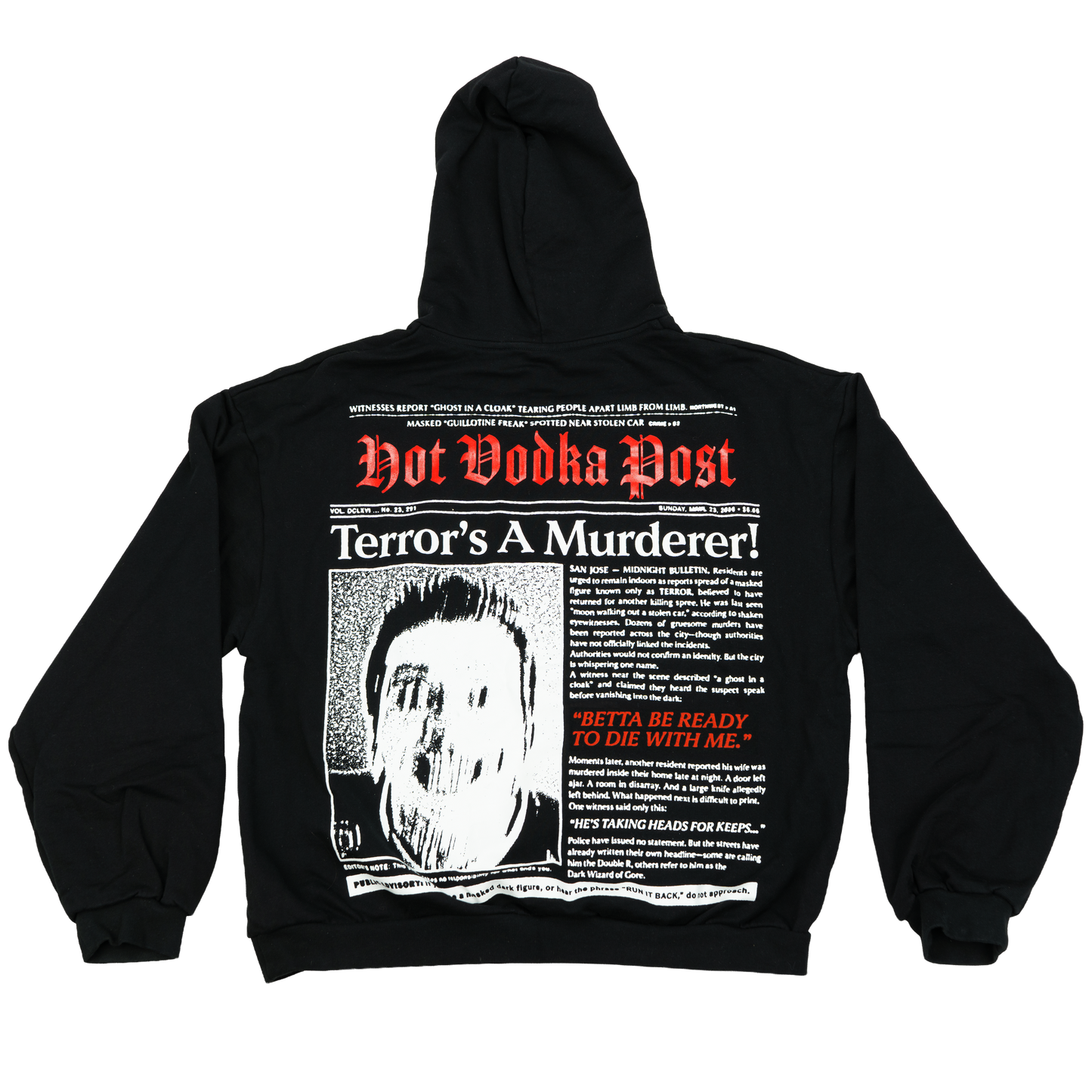 TABLOID HOODIE